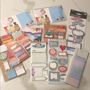 Lot of sticky notes